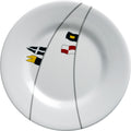 Marine Business Melamine Round Dessert Plate - REGATA - 7" Set of 6 — marine deck / galley