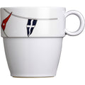 Marine Business Melamine Non-Slip Coffee Mug - REGATA - Set of 6 — marine deck / galley