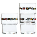 Marine Business Stackable Glass Set - REGATA - Set of 12 — marine deck / galley