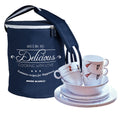 Marine Business Melamine Tableware Set & Basket - REGATA - Set of 24 — marine deck / galley