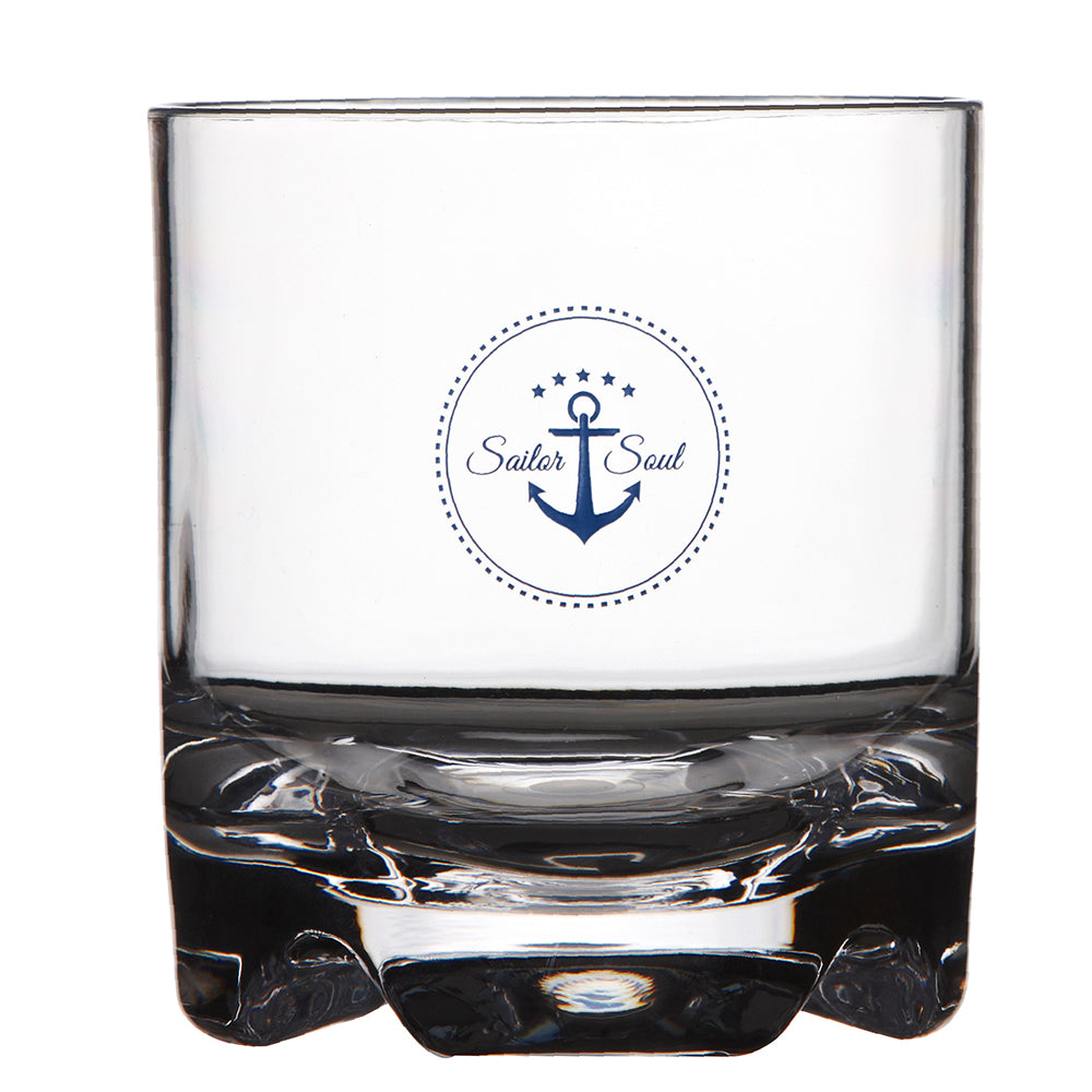Marine Business Stemless Water/Wine Glass - SAILOR SOUL - Set of 6 — marine deck / galley