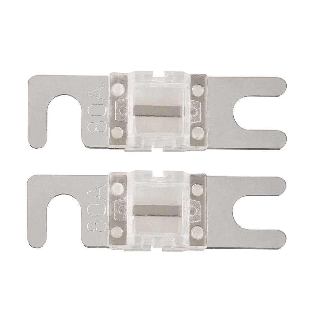 T-Spec V8 Series 80 AMP Mini-ANL Fuse - 2 Pack — marine fuse blocks & fuses