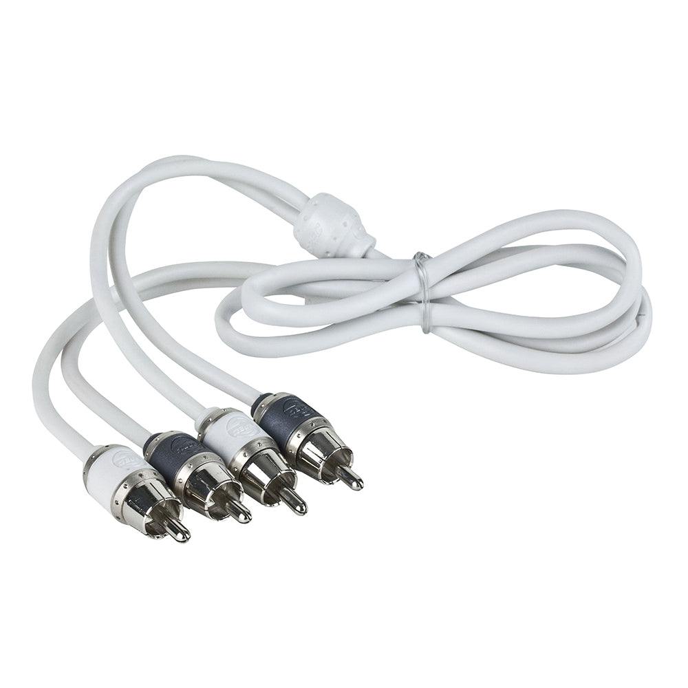 T-Spec V10 Series RCA Audio Cable - 2 Channel - 3' (.91 M) — marine rca cables