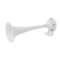 Marinco White Epoxy Coated Single Trumpet Mini Air Horn — marine horns