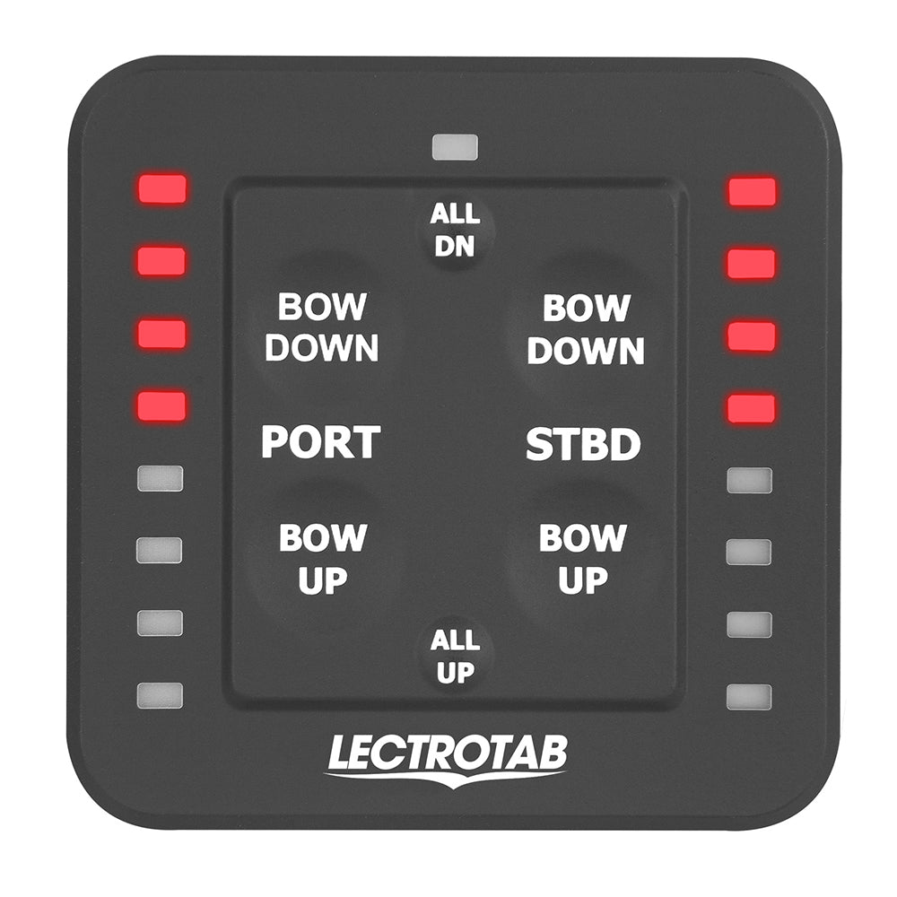 Lectrotab One-Touch Leveling LED Control — marine trim tab accessories