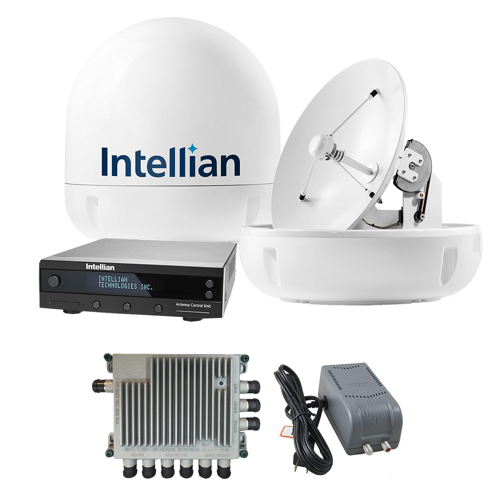 Intellian i6 All-Americas TV Antenna System & SWM-30 Kit — marine satellite tv antennas