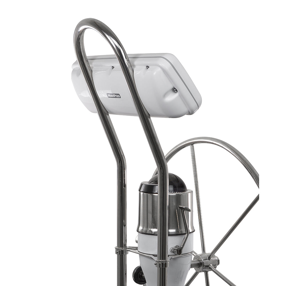 NavPod SystemPod Precut f/Simrad GO7 XSE, GO7 XSR & B&G Vulcan 7R In Center & 2 Additional Instruments (Simrad IS42, B&G Triton² & AP44 Square Holes; One On Each Side) f/9.5″ Wide Guard — marine display mounts