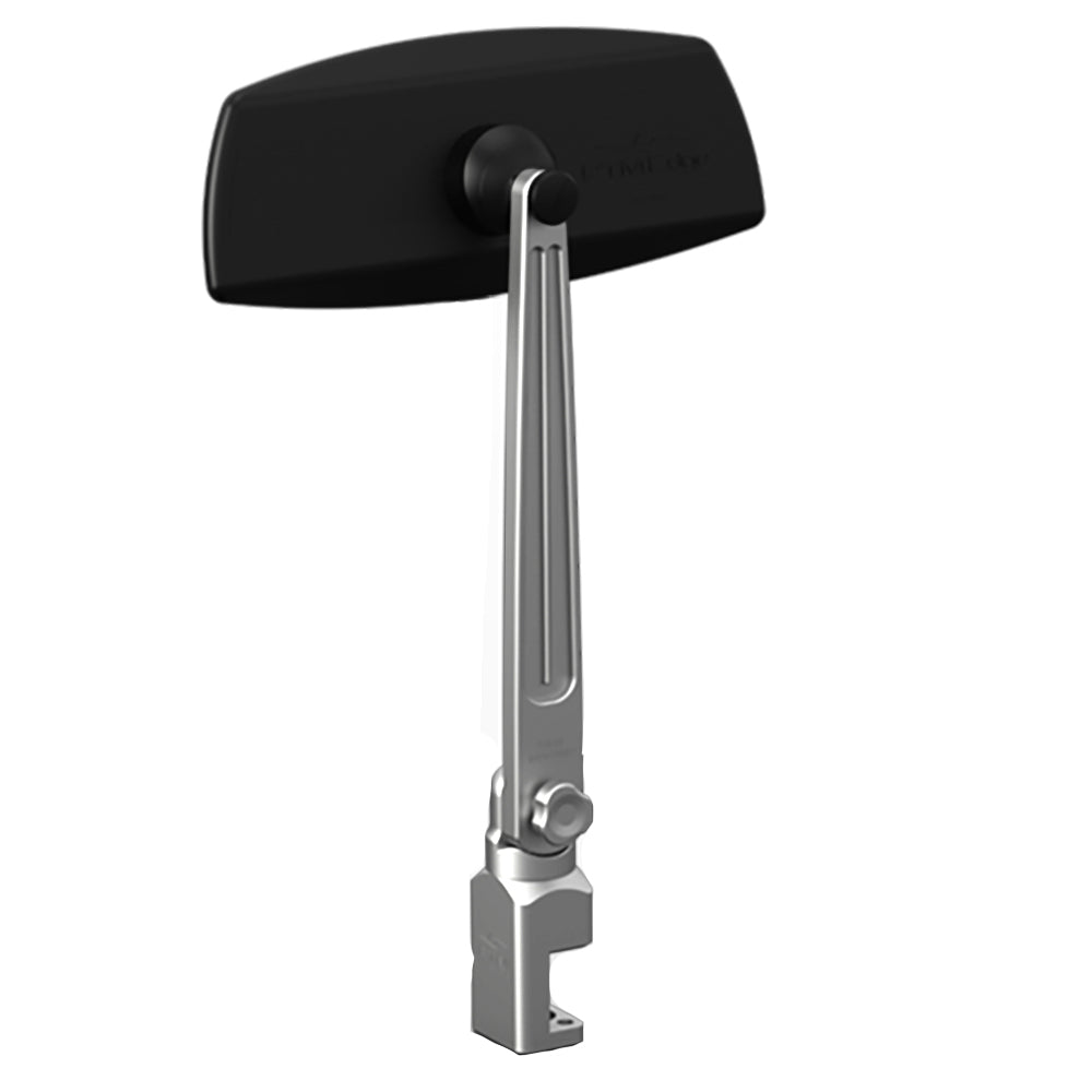 PTM Watersports Pontoon Mirror/Bracket Kit w/VR-100 Pro & PCX-200 (Silver) — marine mirrors