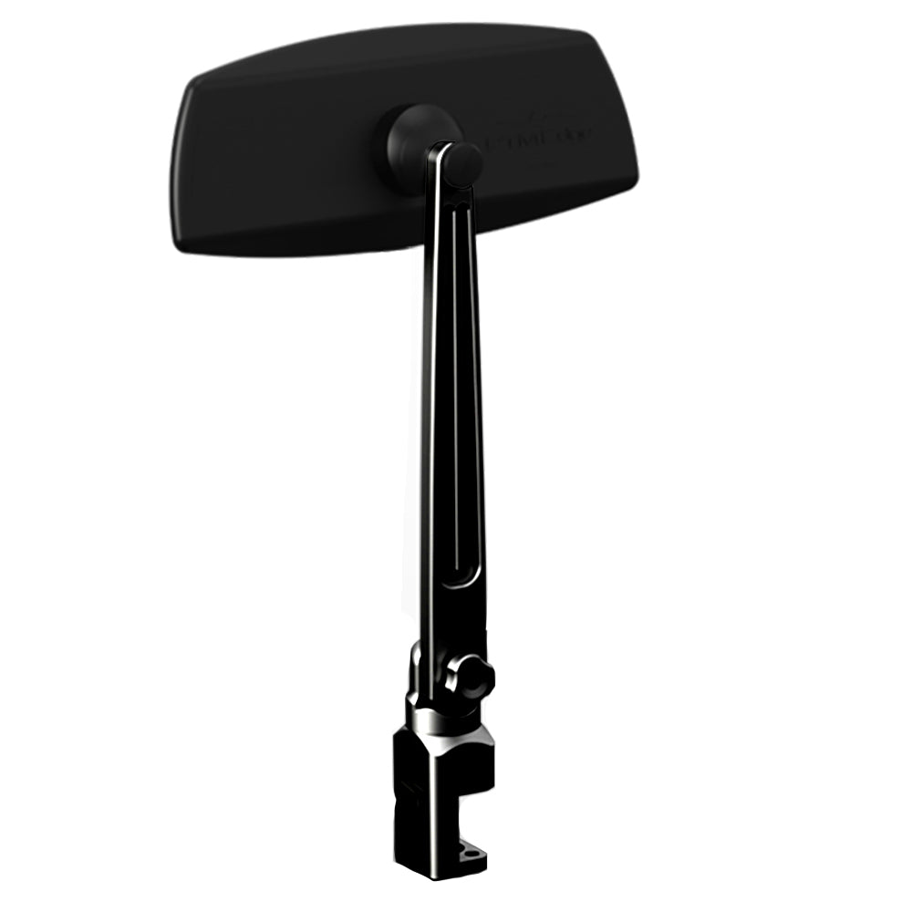 PTM Watersports Pontoon Mirror/Bracket Kit w/VR-100 Pro & PCX-200 (Black) — marine mirrors