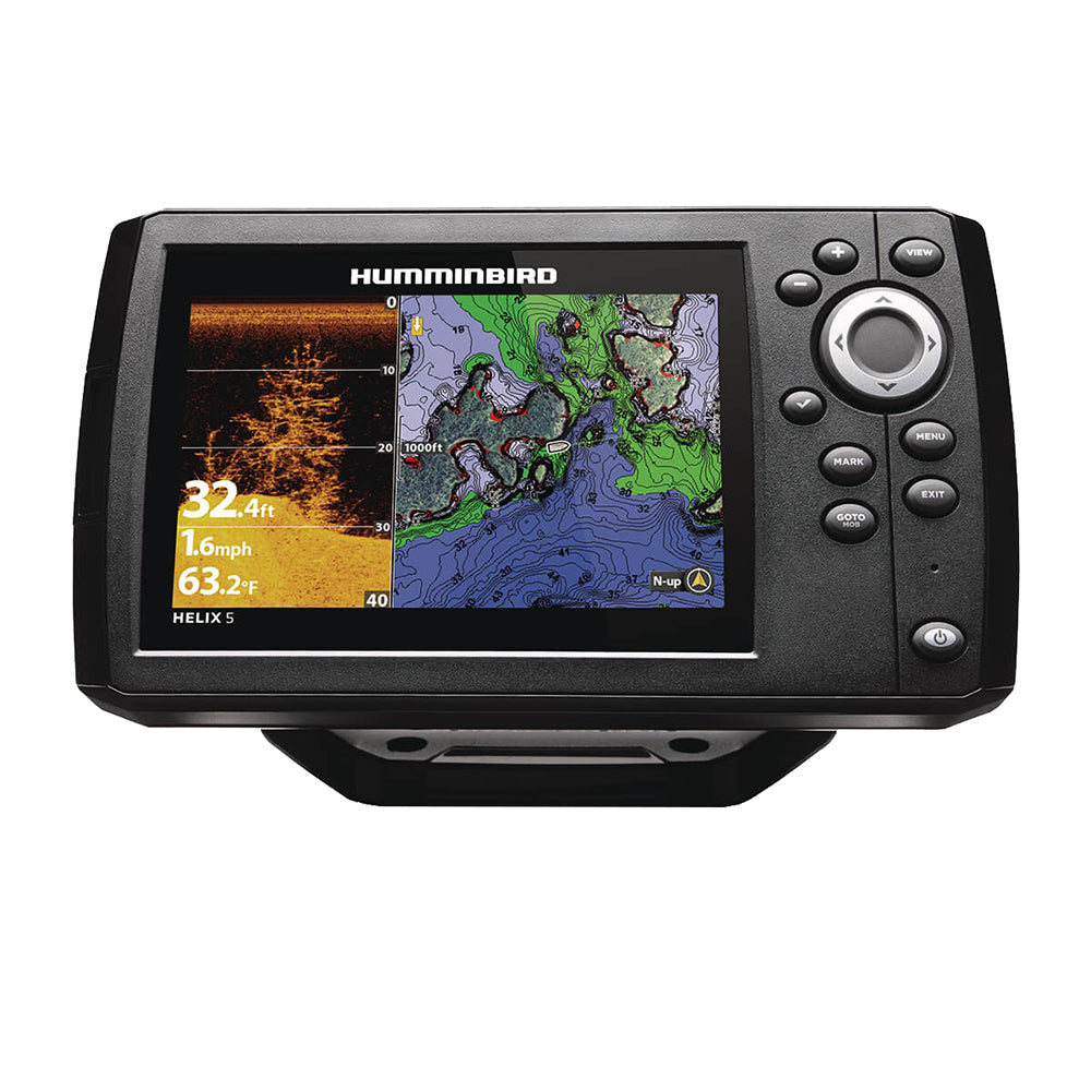 Humminbird HELIX 5 CHIRP DI GPS G3 — marine gps - fishfinder combos