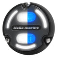 Hella Marine Apelo A2 Blue White Underwater Light - 3000 Lumens - Black Housing - Charcoal Lens w/Edge Light — marine underwater lighting