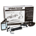 Uflex USA Uflex PROTECH 3.1 Front Mount OB Hydraulic System - Includes UP28 FM Helm, Oil & UC128-TS/3 Cylinder - No Hoses — marine steering systems