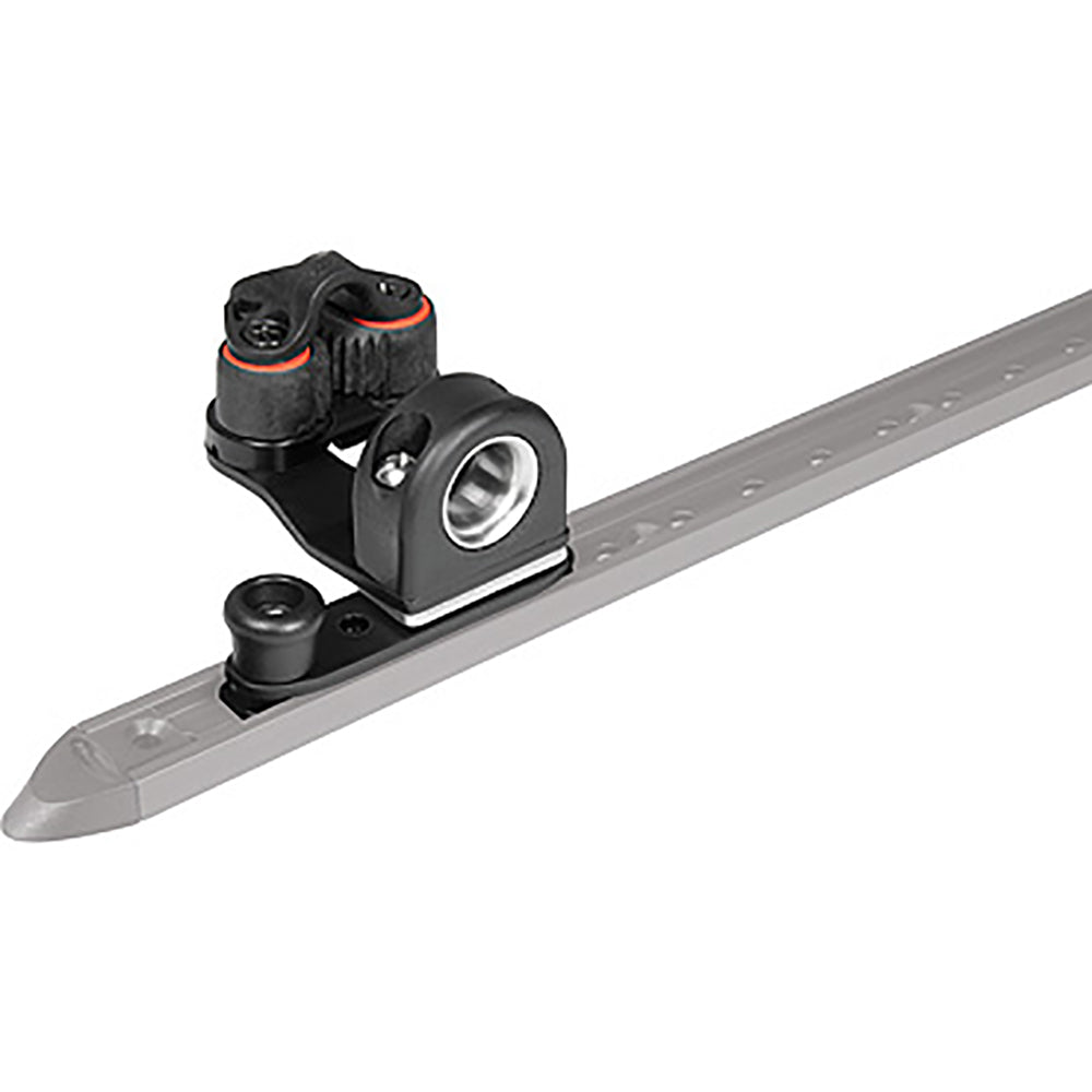 Ronstan Series 19 C-Track w/Slide, Swivel Fairlead, Cleat & Stop — marine hardware