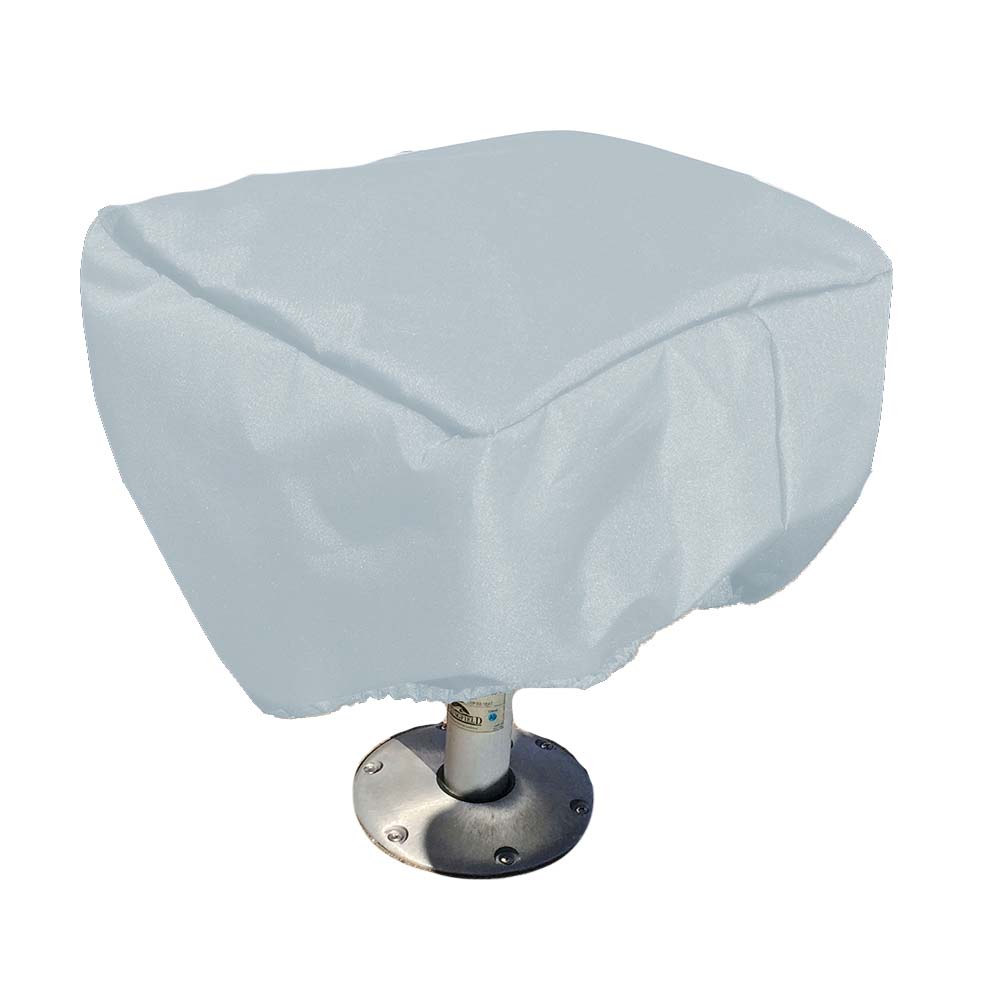 Carver by Covercraft Carver Poly-Flex II Fishing Chair Cover - Fits up to 15"H x 20"W x 20"D - Grey — marine winter covers