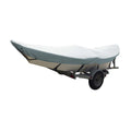 Carver by Covercraft Carver Poly-Flex II Styled-to-Fit Boat Cover f/16' Drift Boats - Grey — marine winter covers