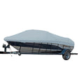 Carver by Covercraft Carver Sun-DURA® Styled-to-Fit Boat Cover f/24.5' Sterndrive V-Hull Runabout Boats (Including Eurostyle) w/Windshield & Hand/Bow Rails - Grey — marine winter covers