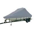 Carver by Covercraft Carver Sun-DURA® Specialty Boat Cover f/22.5' Inboard Tournament Ski Boats w/Tower & Swim Platform - Grey — marine winter covers