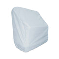 Carver by Covercraft Carver Poly-Flex II Universal Reversible Seat Cover - 40"H x 35"W x 19"D - Grey — marine winter covers