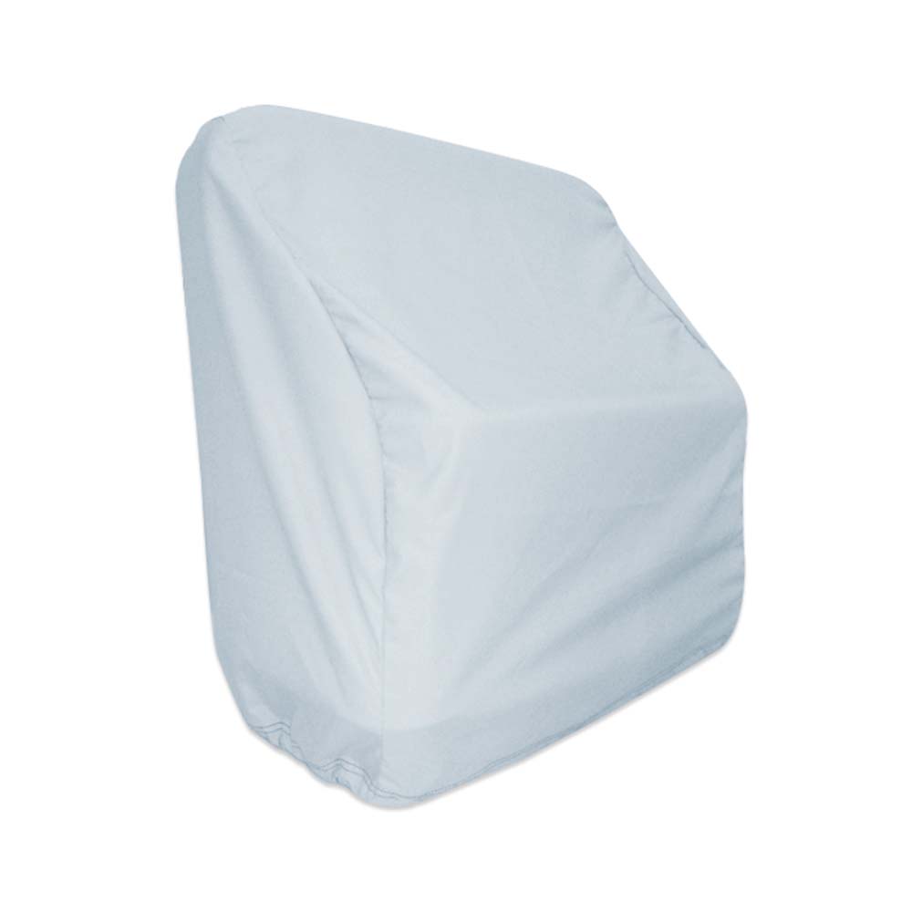 Carver by Covercraft Carver Poly-Flex II Universal Reversible Seat Cover - 40"H x 35"W x 19"D - Grey — marine winter covers