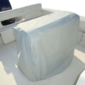 Carver by Covercraft Carver Poly-Flex II Universal Leaning Post Cover - 47"H x 41"W x 24"D - Grey — marine winter covers