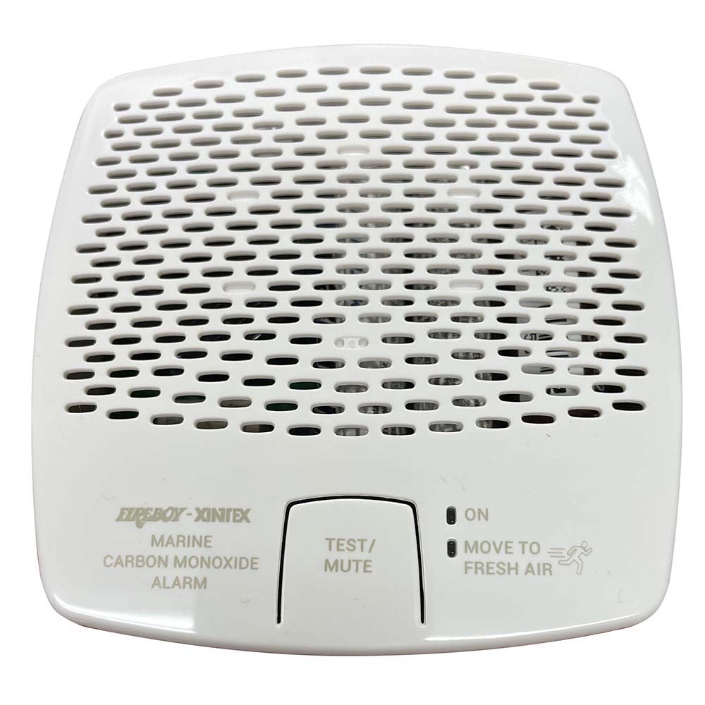 Fireboy-Xintex CO Alarm Internal Battery w/Interconnect - White — marine fume detectors