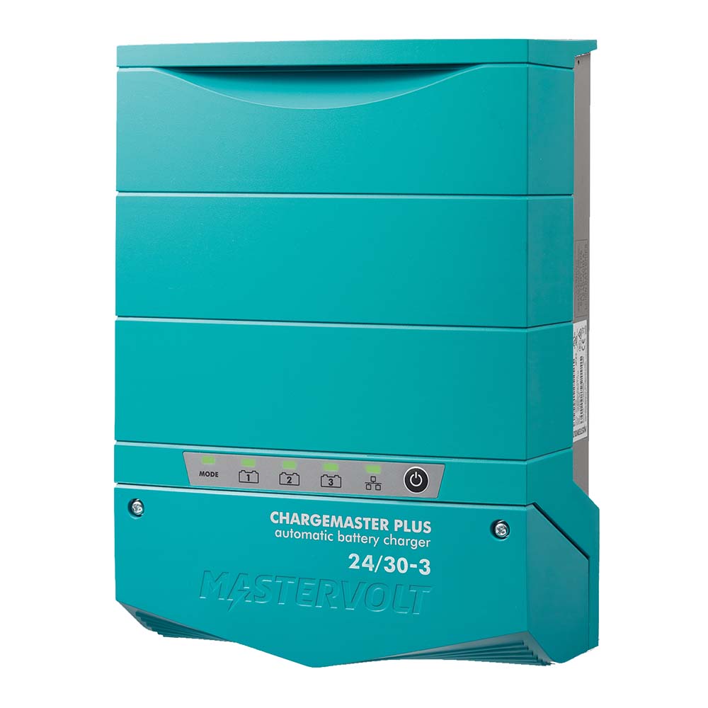 Mastervolt ChargeMaster Plus 24V, 30A, 3-Bank Charger — marine battery chargers