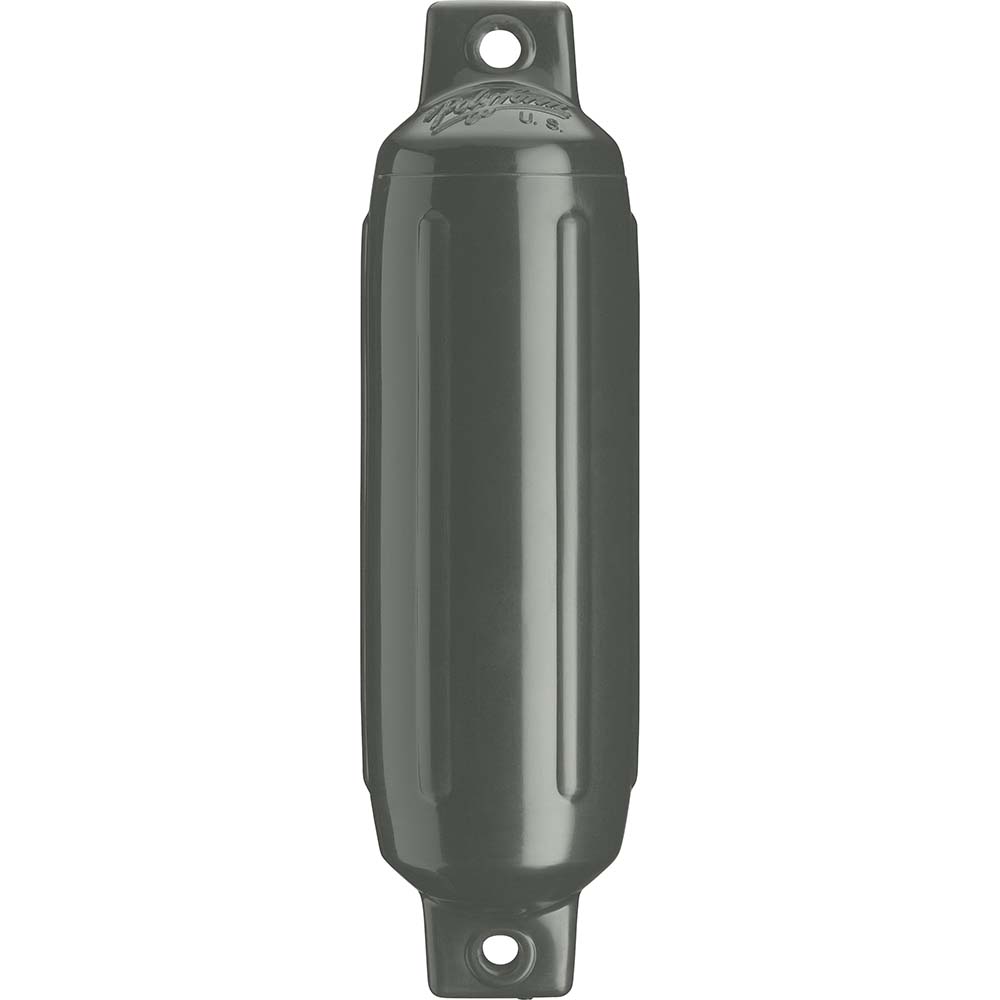 Polyform U.S. Polyform G-3 Twin Eye Fender 5.5" x 19" - Graphite — marine fenders