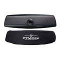 PTM Watersports VR-140 Pro Mirror & Cover Combo - Black — marine mirrors