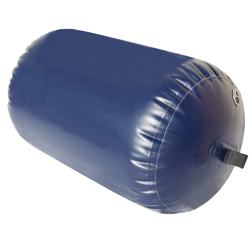 Taylor Made Super Duty Inflatable Yacht Fender - 24" x 42" - Navy — marine fenders