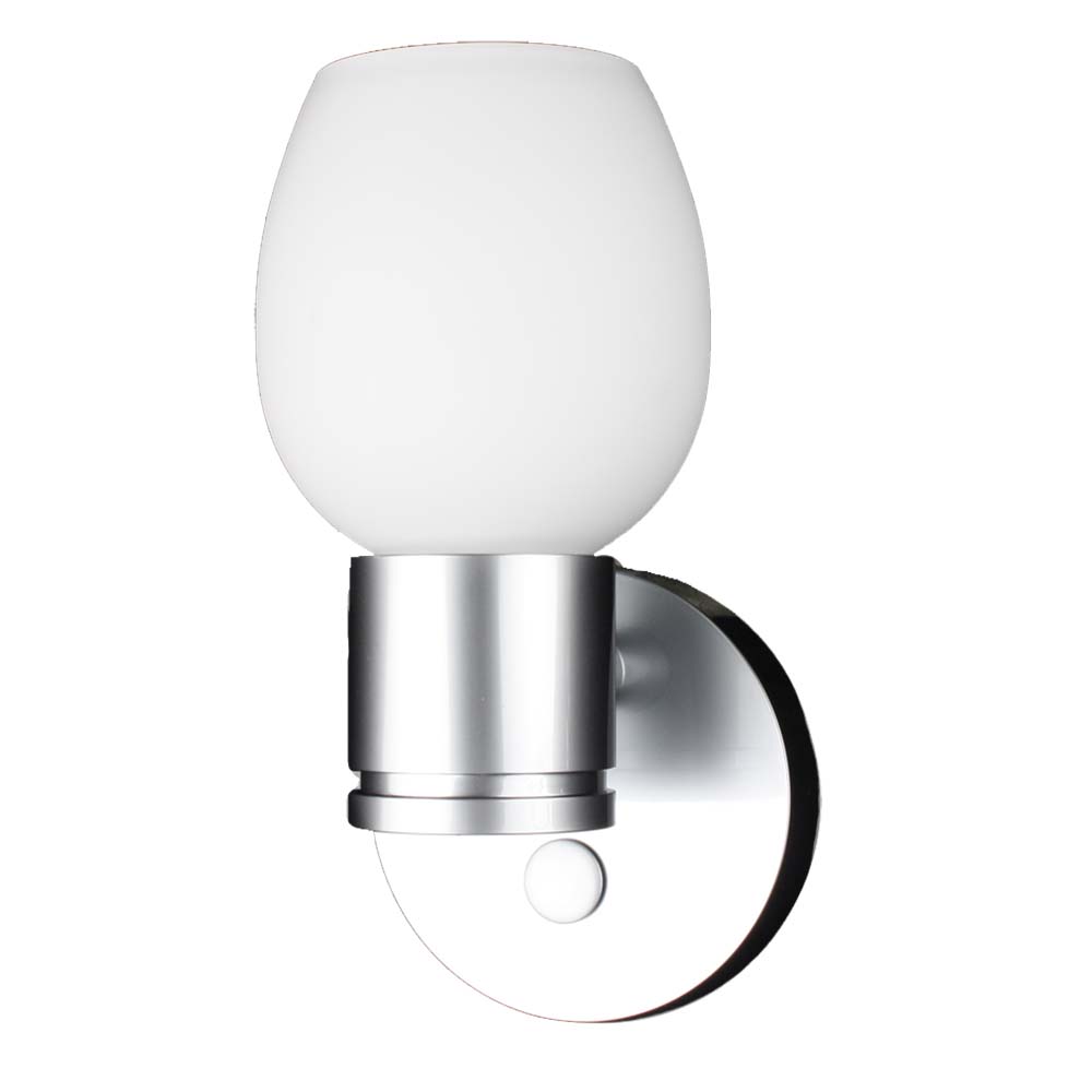 Lunasea Lighting Lunasea LED Wall Light - Brushed Nickel - Tulip Glass — marine interior / courtesy light