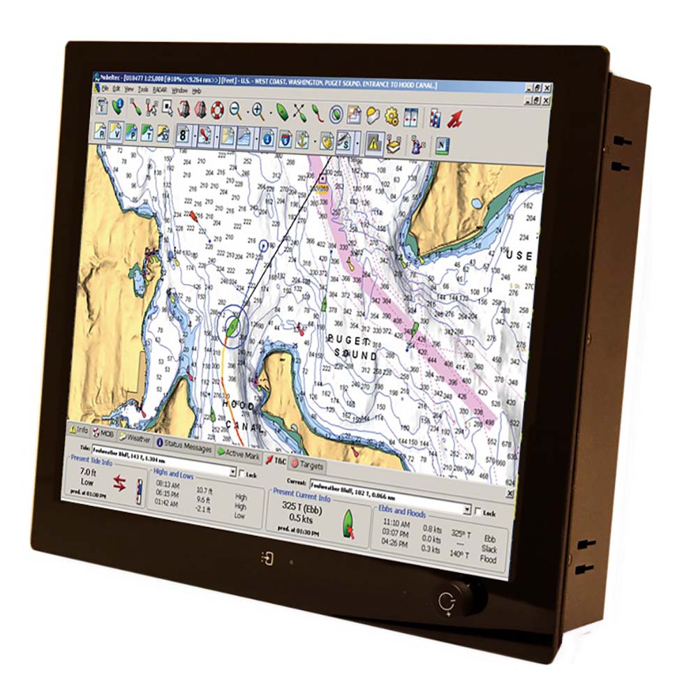 Seatronx 17" Pilothouse Touch Screen Display — marine marine monitors