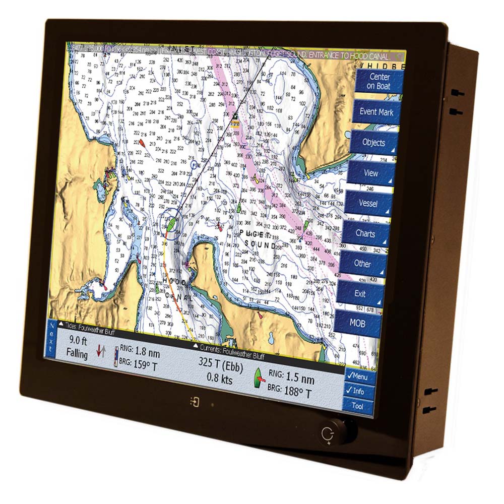 Seatronx 19" Pilothouse Touch Screen Display — marine marine monitors