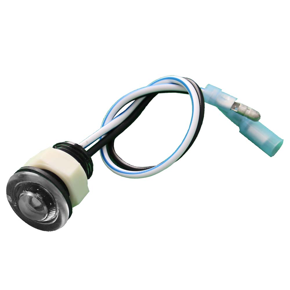 Innovative Lighting RGB Domed Bulkhead Light w/2 Wires - .156" Bullets — marine interior / courtesy light