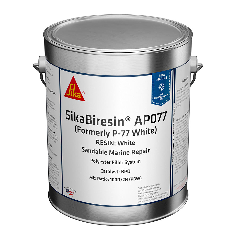 Sika SikaBiresin® AP077 Polyester Fairing Compound Above/Below Waterline - Quart — marine adhesives/sealants/tapes