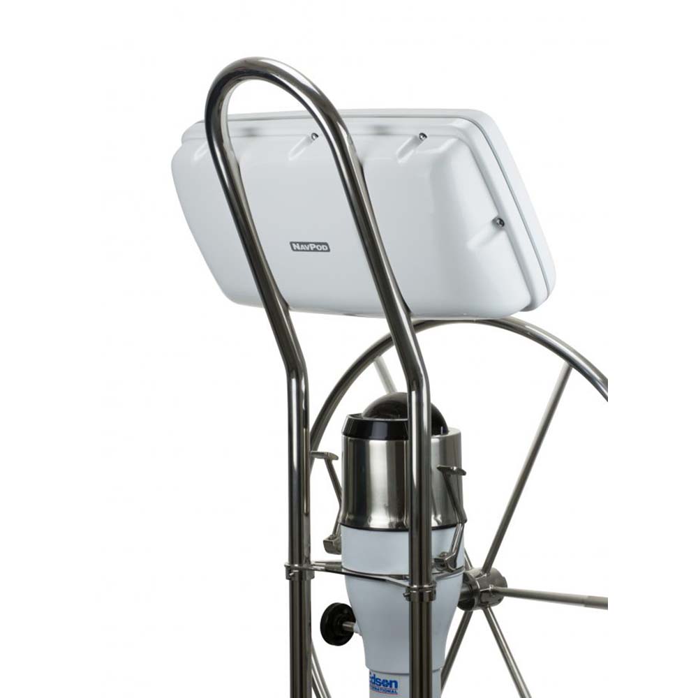 NavPod SystemPod Pre-Cut f/Garmin GPSMAP® 1223, 1223xsv, 1243 & 1243xsv on Right & 2 Instruments (3.6″ holes) on Left f/9.5″ Wide Guard — marine display mounts