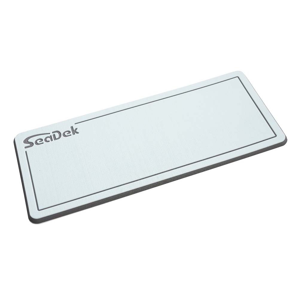 SeaDek Large Helm Pad - Caribbean Blue/Storm Grey — marine deck / galley