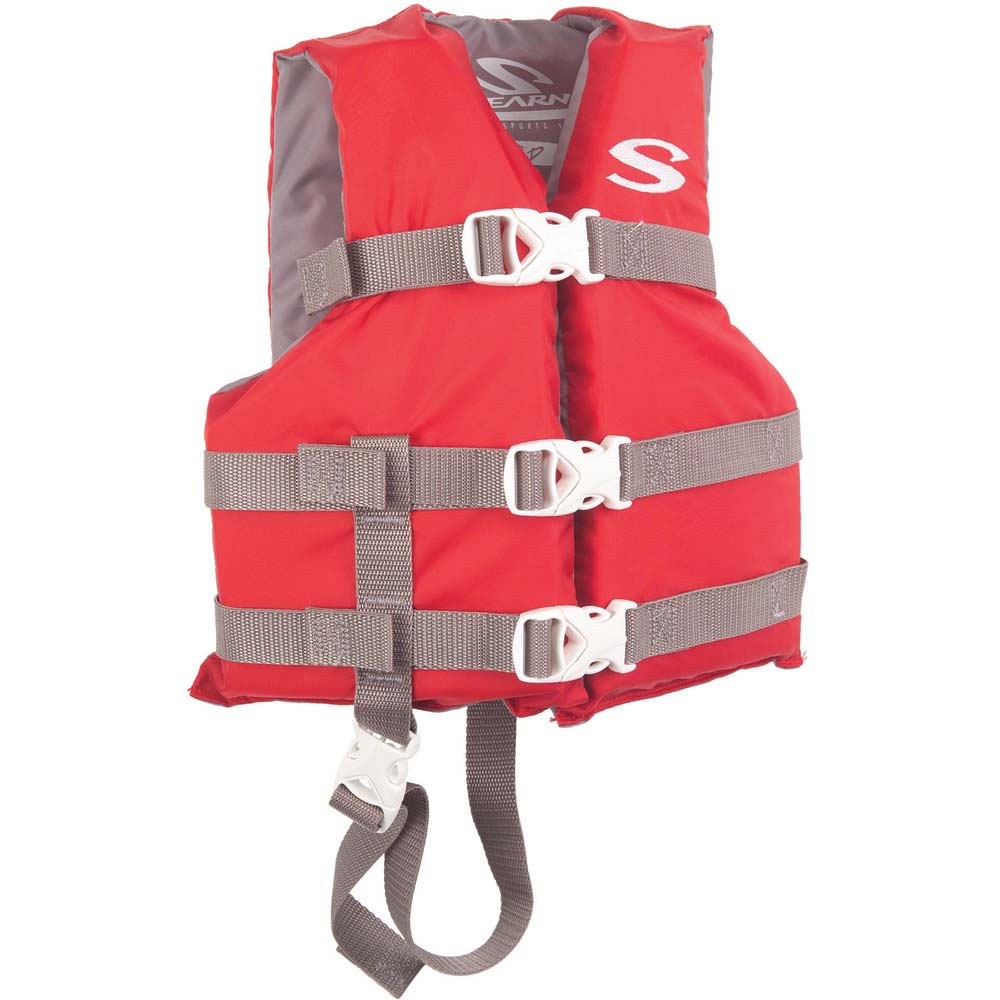 Stearns Classic Series Child Vest Life Jacket - 30-50lbs - Red — marine paddlesports