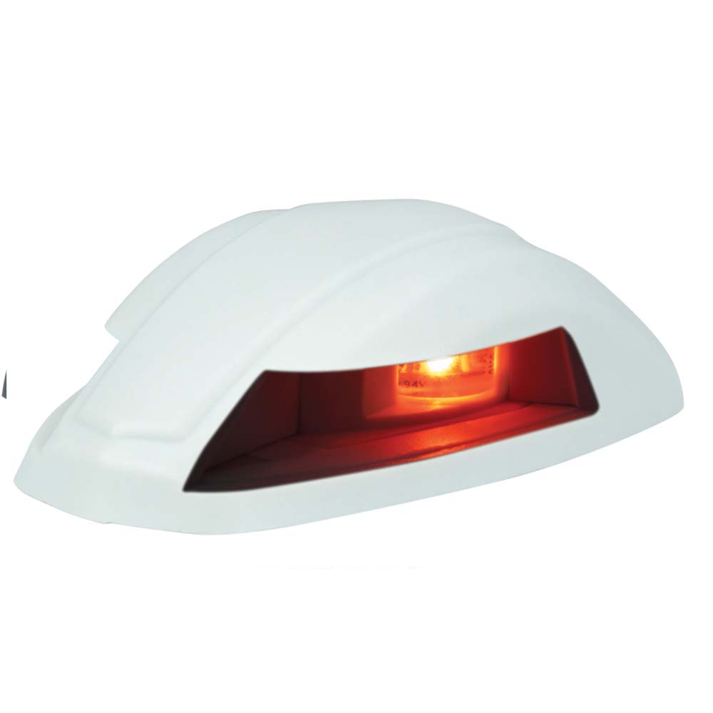 Perko 12V LED Bi-Color Navigation Light - White Rounded — marine navigation lights