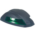 Perko 12V LED Bi-Color Navigation Light - Black Rounded — marine navigation lights