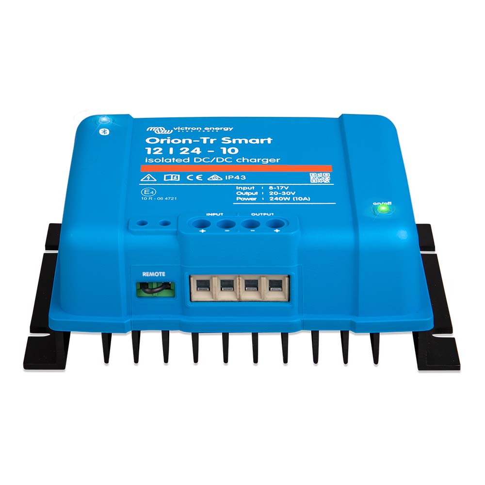 Victron Energy Victron Orion-Tr Smart 12/24 10 AMP (240W) Isolated DC-DC Charger or Power Supply — marine battery chargers