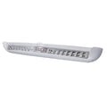 Lumitec Razor Light Bar - Flood - White Housing w/Inverted Logo Flush Mount — marine light bars