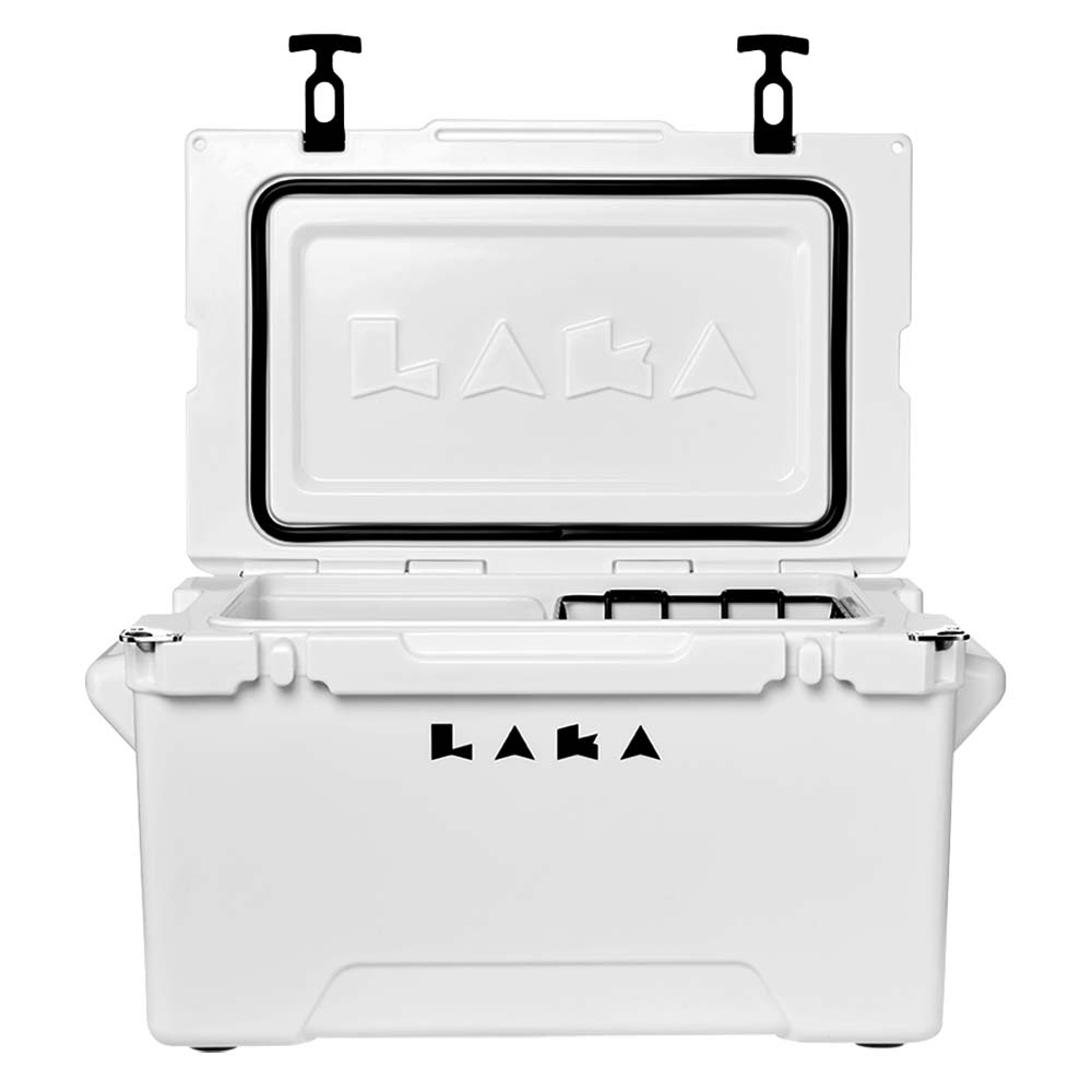 LAKA Coolers 45 Qt Cooler - White — marine outdoor