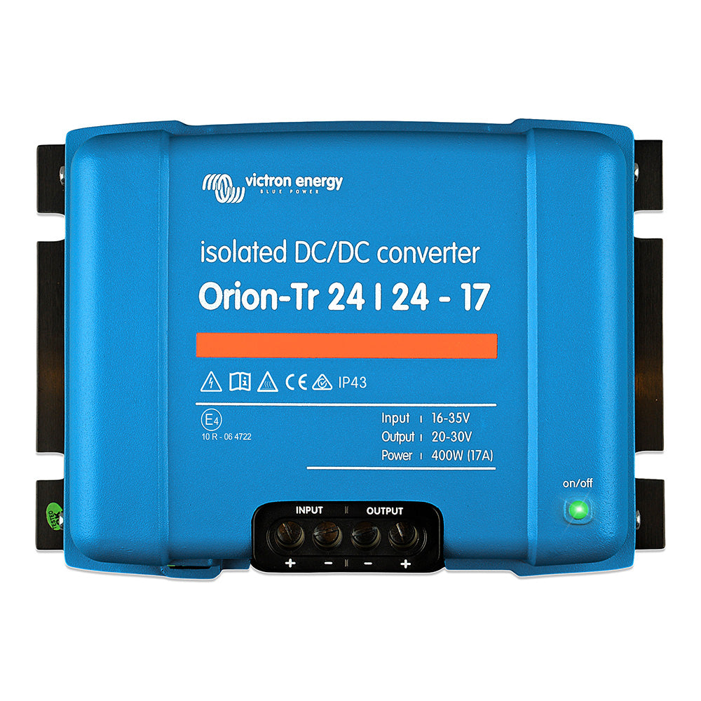 Victron Energy Victron Orion-TR Isolated DC-DC Converter - 24 VDC to 24 VDC - 400W - 17AMP — marine dc to dc converters