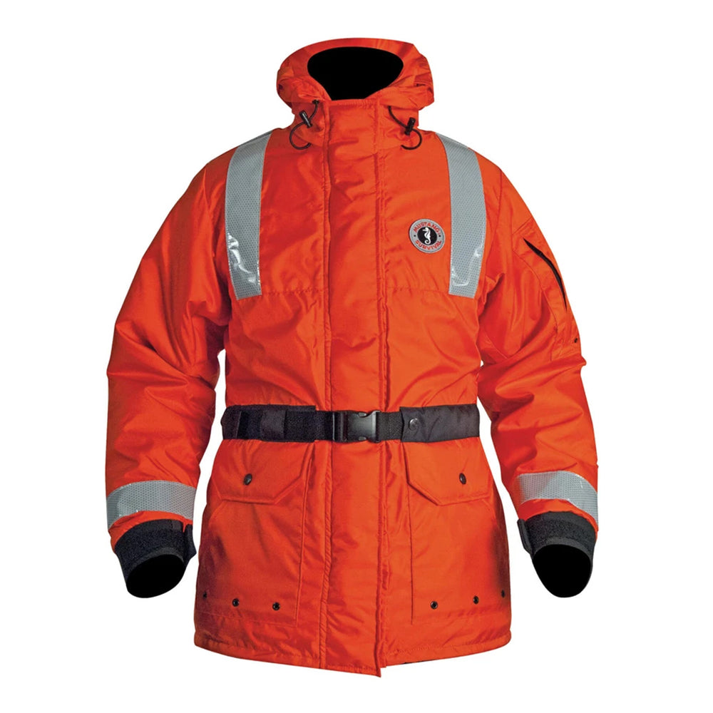 Mustang Survival Mustang ThermoSystem Plus Flotation Coat - Orange - Small — marine flotation coats/pants