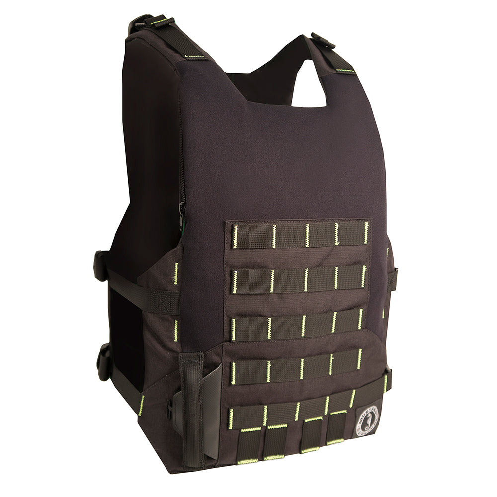 Mustang Survival Mustang Rescue Swimmer Vest - Fluorescent Yellow/Green/Black - Manual — marine personal flotation devices