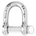 Wichard Marine Wichard Self-Locking D Shackle - Diameter 4mm - 5/32" — marine shackles/rings/pins