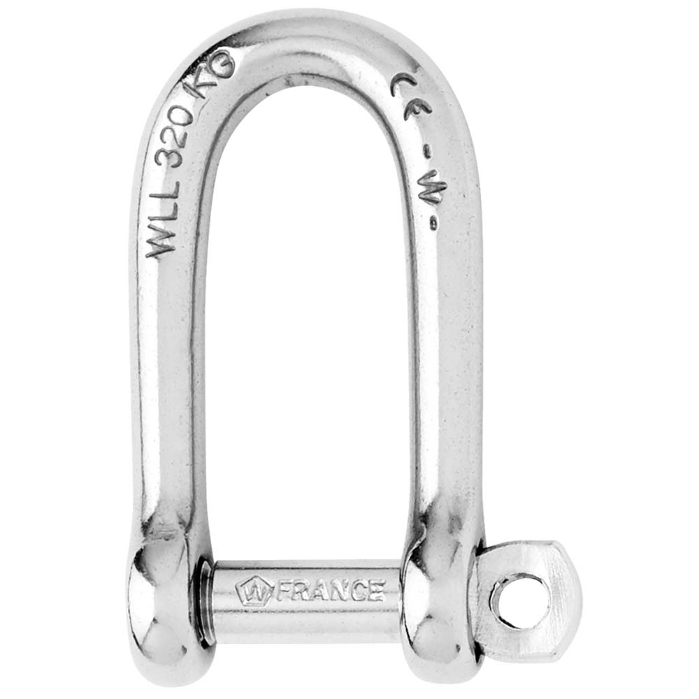 Wichard Marine Wicahrd Self-Locking Long D Shackle - Diameter 5mm - 3/16" — marine shackles/rings/pins