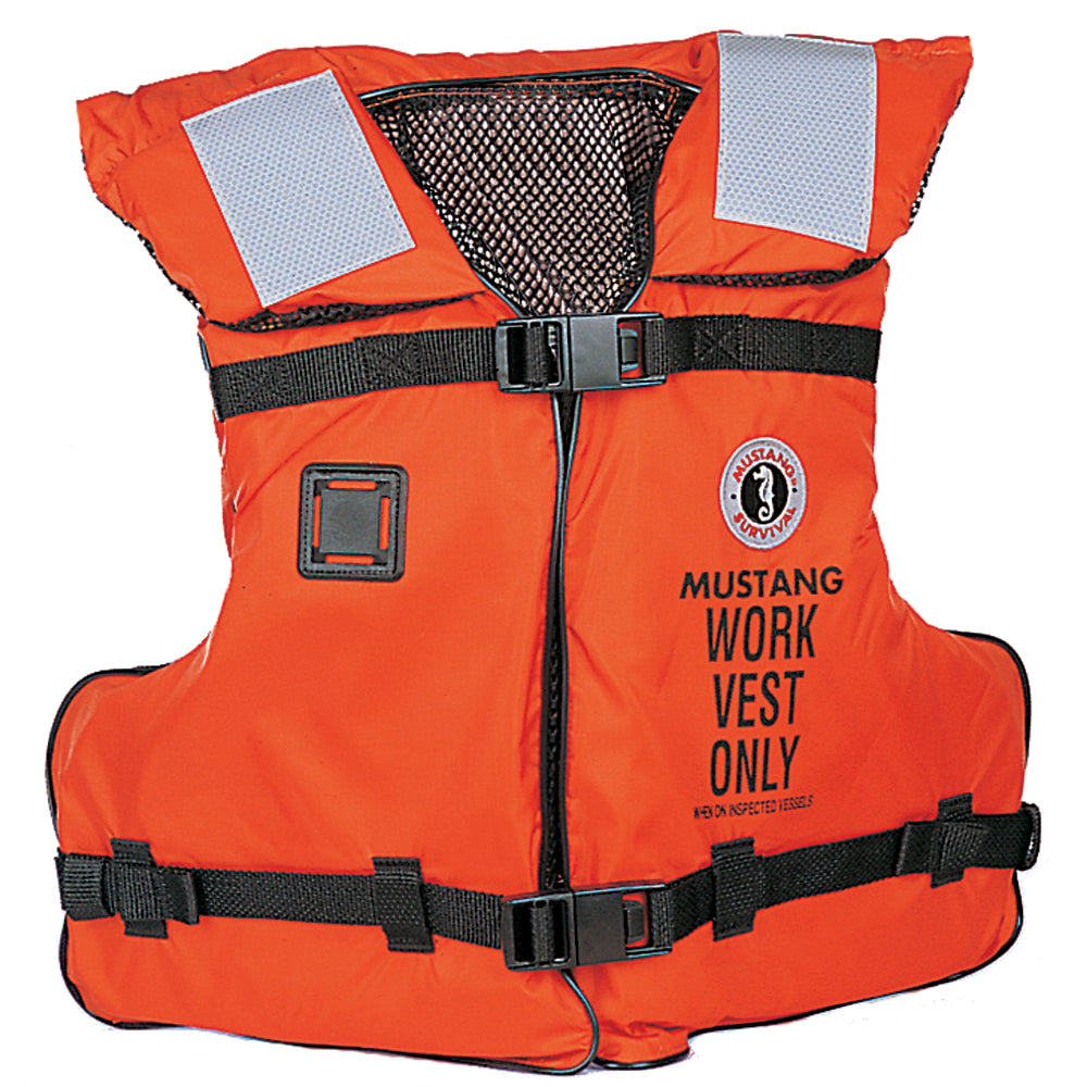 Mustang Survival Mustang Type III/V Work Vest - Orange - Adult Universal — marine personal flotation devices