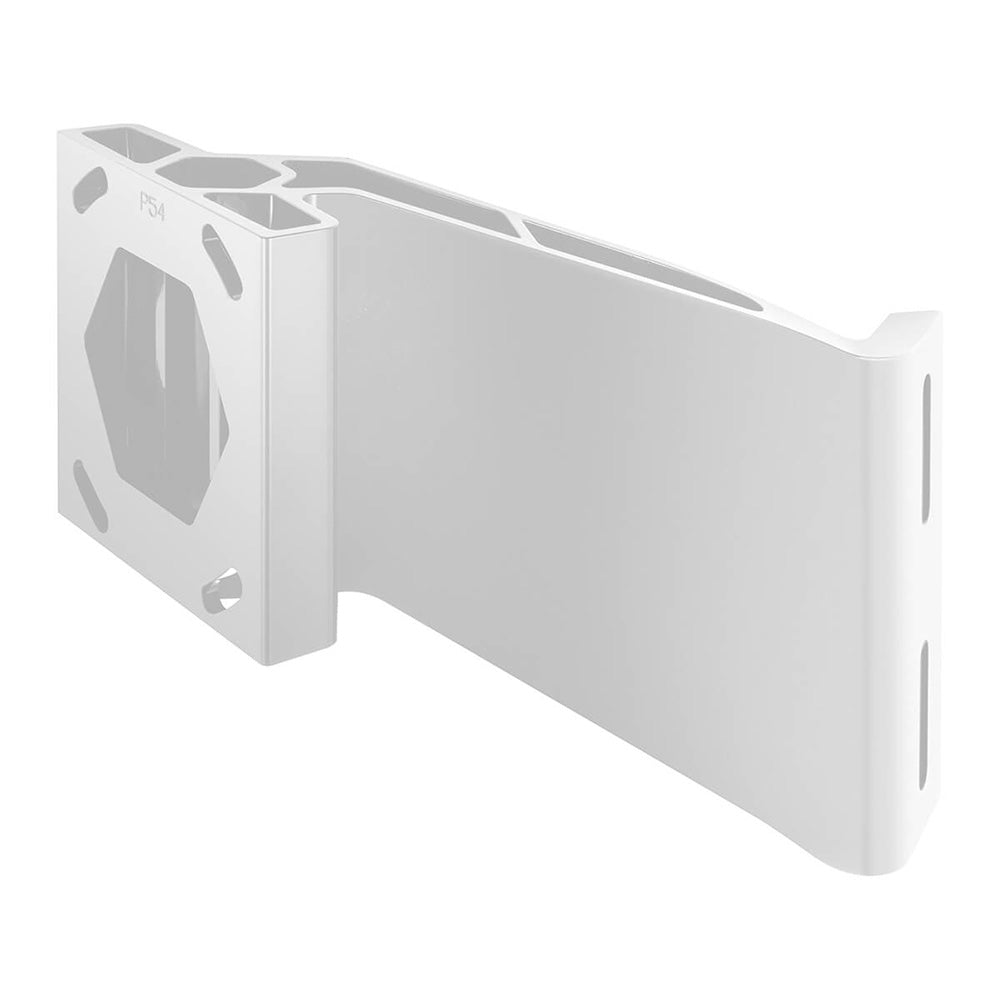 Minn Kota Raptor Jack Plate Adapter Bracket - Port - 5" Setback - 4" Rise - White — marine anchoring accessories