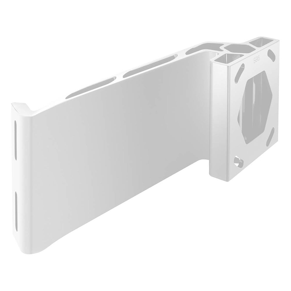 Minn Kota Raptor Jack Plate Adapter Bracket - Starboard - 8" Setback - 6" Rise - White — marine anchoring accessories